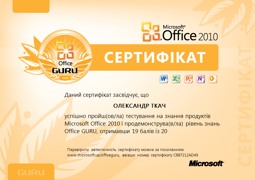 Гуру Office2010